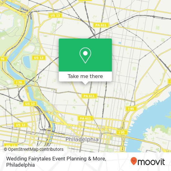 Wedding Fairytales Event Planning & More map