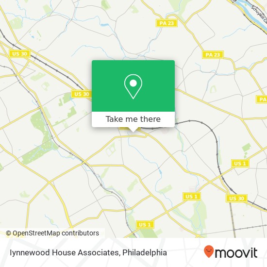 Iynnewood House Associates map