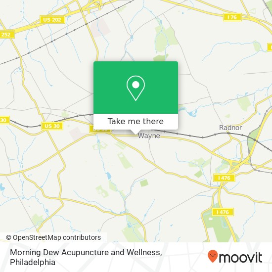 Mapa de Morning Dew Acupuncture and Wellness