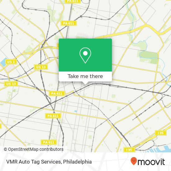 Mapa de VMR Auto Tag Services