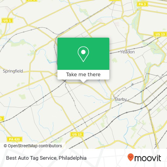 Best Auto Tag Service map