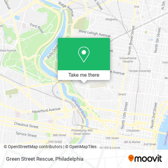 Green Street Rescue map