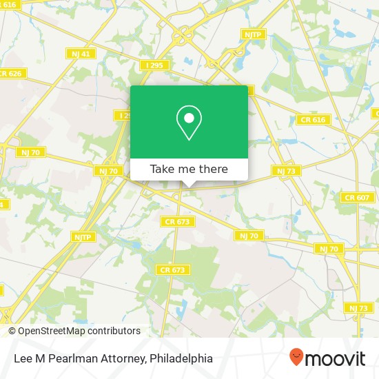 Mapa de Lee M Pearlman Attorney