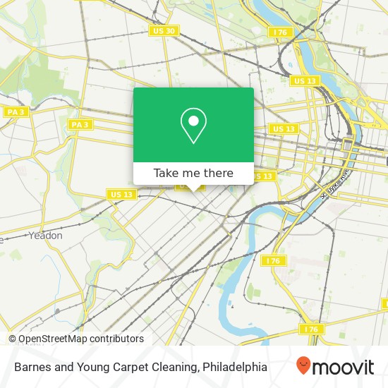 Mapa de Barnes and Young Carpet Cleaning