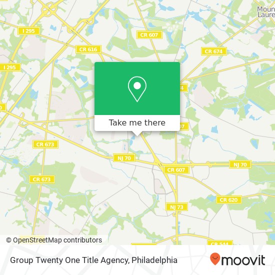 Mapa de Group Twenty One Title Agency