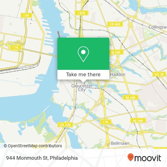 944 Monmouth St map