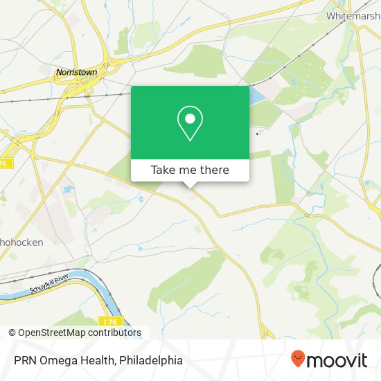 PRN Omega Health map