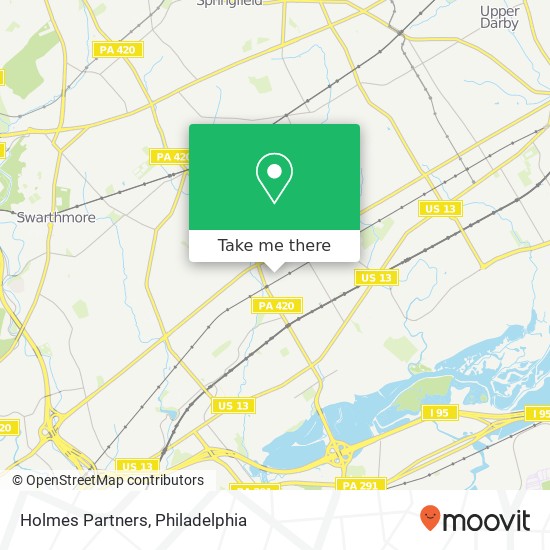 Mapa de Holmes Partners