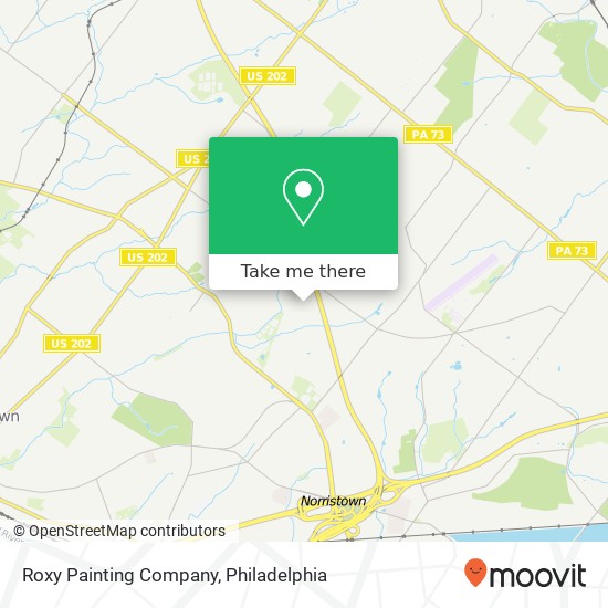 Roxy Painting Company map