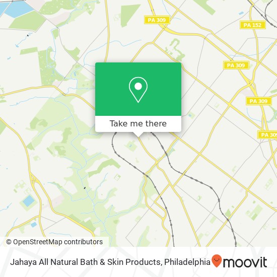 Jahaya All Natural Bath & Skin Products map