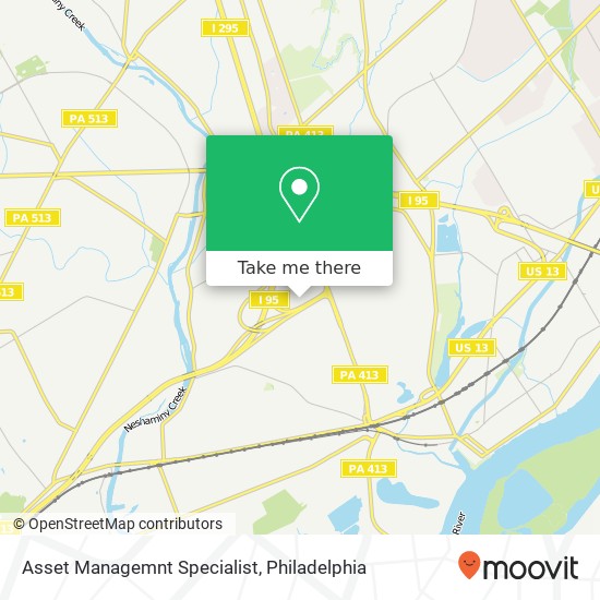 Asset Managemnt Specialist map