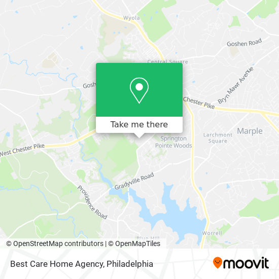 Mapa de Best Care Home Agency