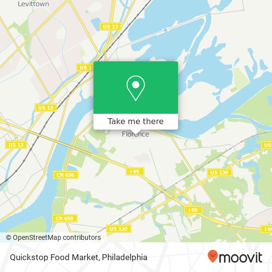 Mapa de Quickstop Food Market