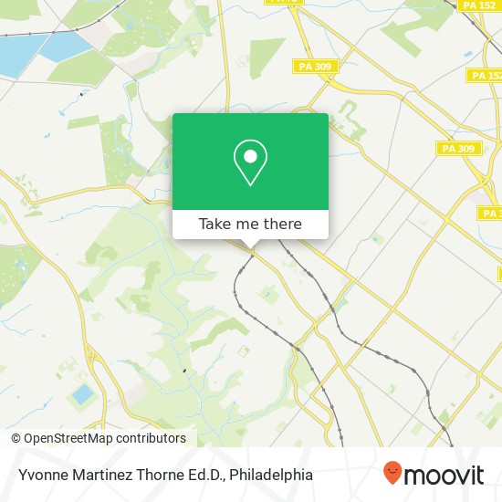 Yvonne Martinez Thorne Ed.D. map