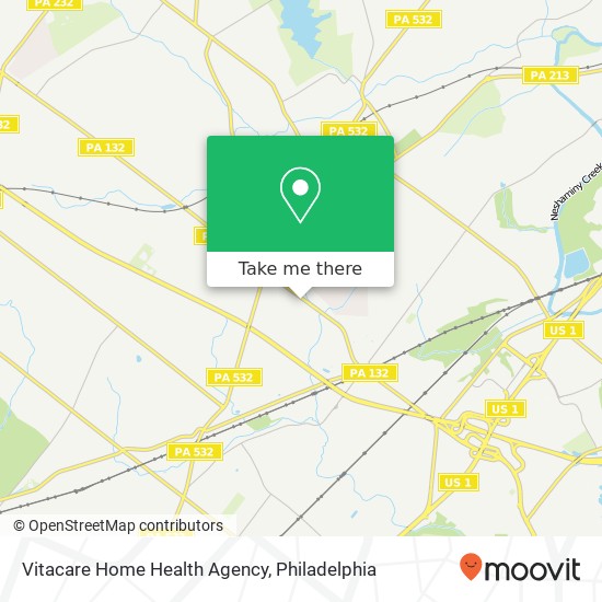 Vitacare Home Health Agency map