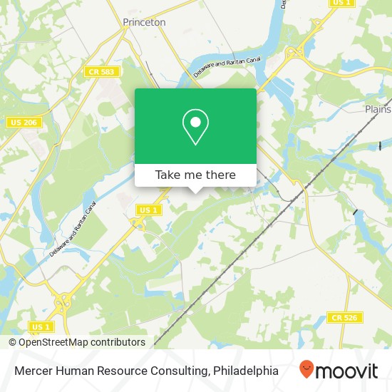 Mercer Human Resource Consulting map