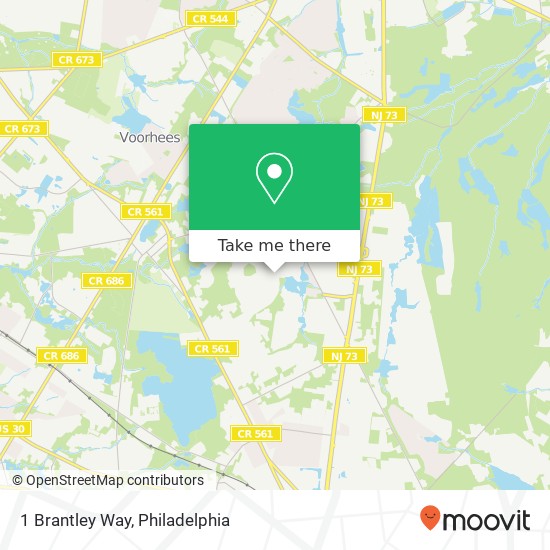 1 Brantley Way map