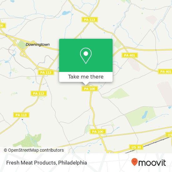 Fresh Meat Products map