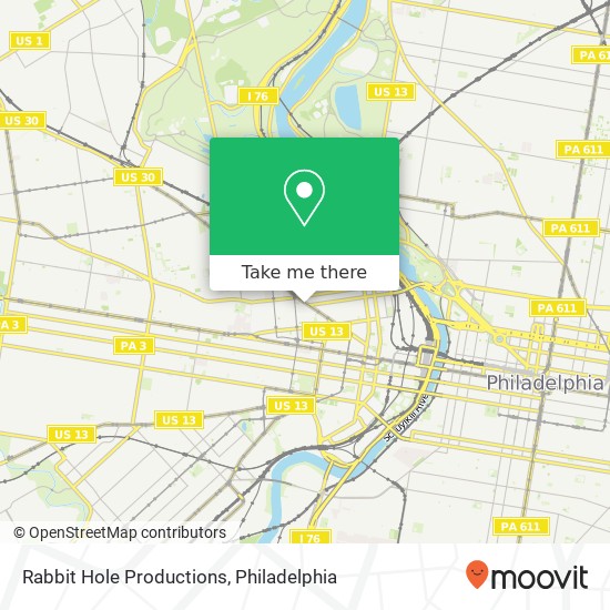 Mapa de Rabbit Hole Productions