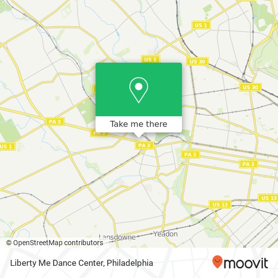 Liberty Me Dance Center map