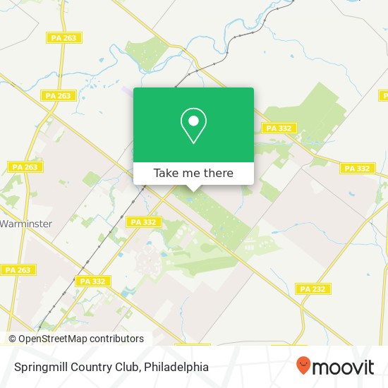 Mapa de Springmill Country Club