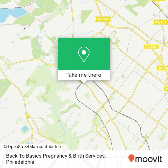 Back To Basics Pregnancy & Birth Services map
