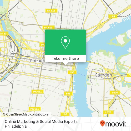 Online Marketing & Social Media Experts map
