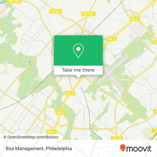Bsa Management map