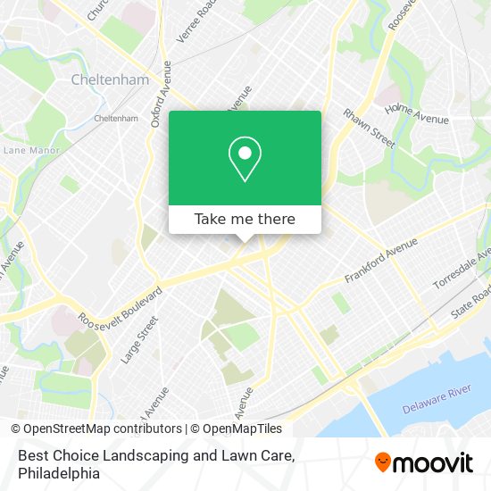 Best Choice Landscaping and Lawn Care map