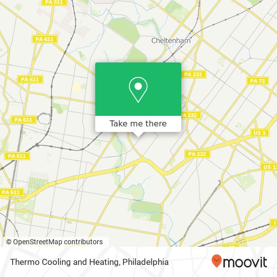 Mapa de Thermo Cooling and Heating
