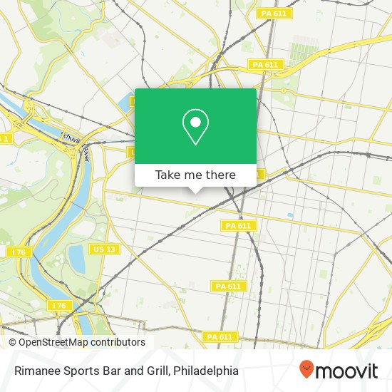 Rimanee Sports Bar and Grill map