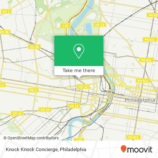 Knock Knock Concierge map