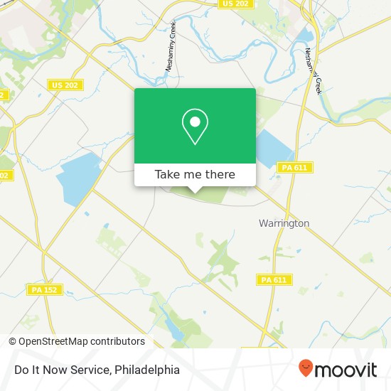 Do It Now Service map
