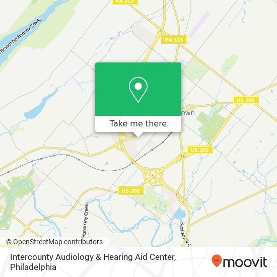 Intercounty Audiology & Hearing Aid Center map