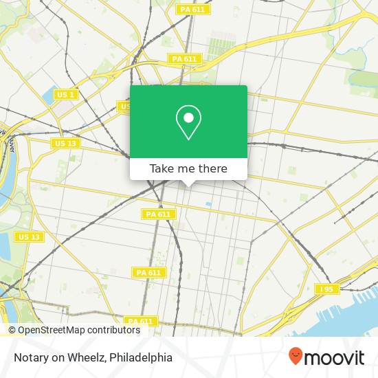 Notary on Wheelz map