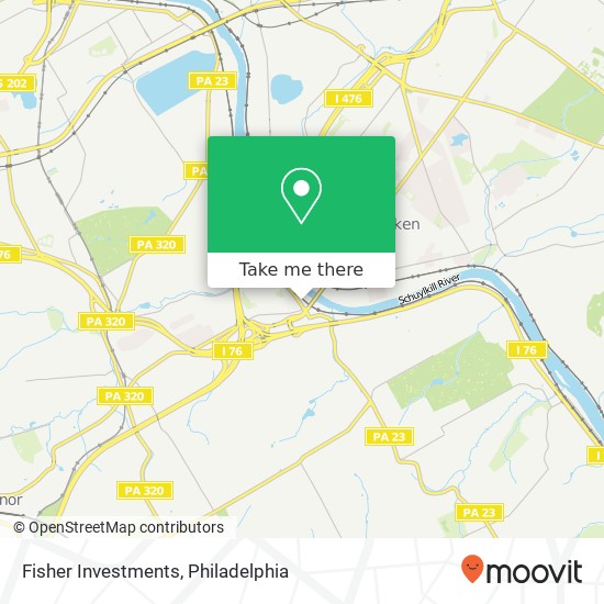 Fisher Investments map