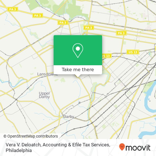 Vera V. Deloatch, Accounting & Efile Tax Services map