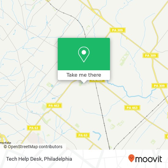 Tech Help Desk map