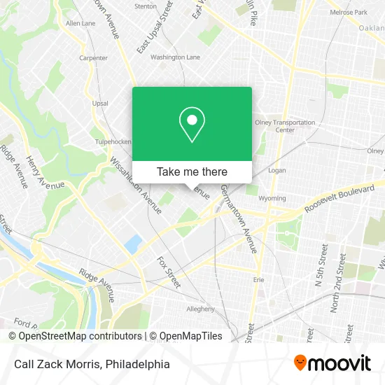 Call Zack Morris map