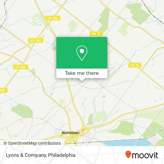 Lyons & Company map