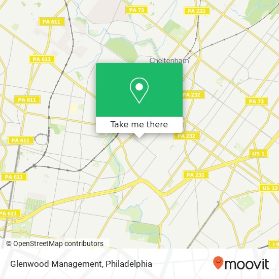 Glenwood Management map
