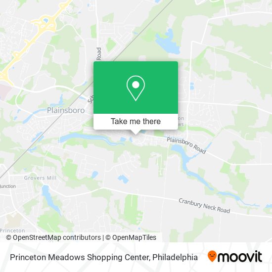 Mapa de Princeton Meadows Shopping Center