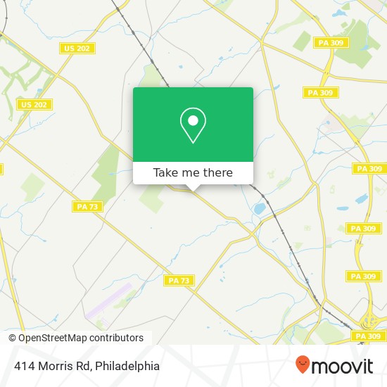 414 Morris Rd map