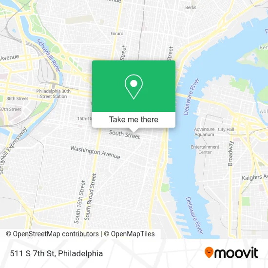 511 S 7th St map