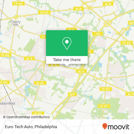 Mapa de Euro Tech Auto
