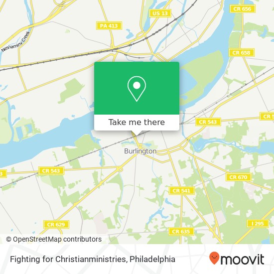 Fighting for Christianministries map