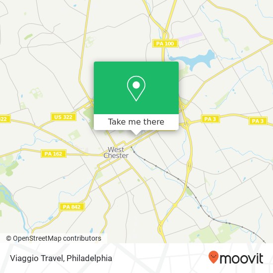 Viaggio Travel map