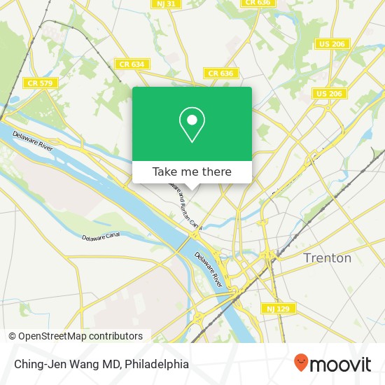 Mapa de Ching-Jen Wang MD