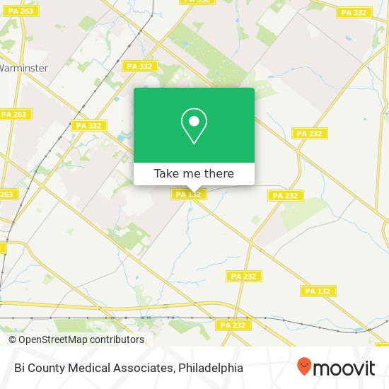 Mapa de Bi County Medical Associates