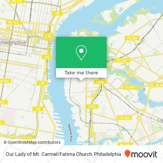 Our Lady of Mt. Carmel / Fatima Church map